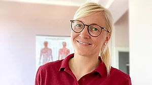 Sophie Götzke-Wichert ist Inhaberin der Physiotherapie