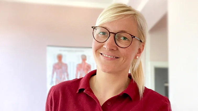 Sophie Götzke-Wichert ist Inhaberin der Physiotherapie
